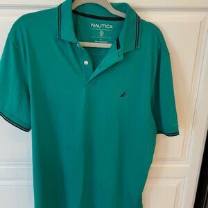 Nautica Polo Golf Shirt Large